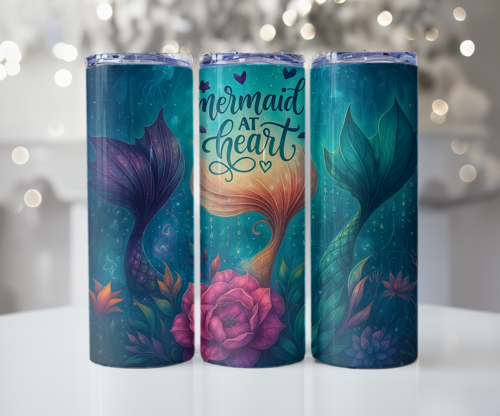 Mermaid at Heart Tumbler