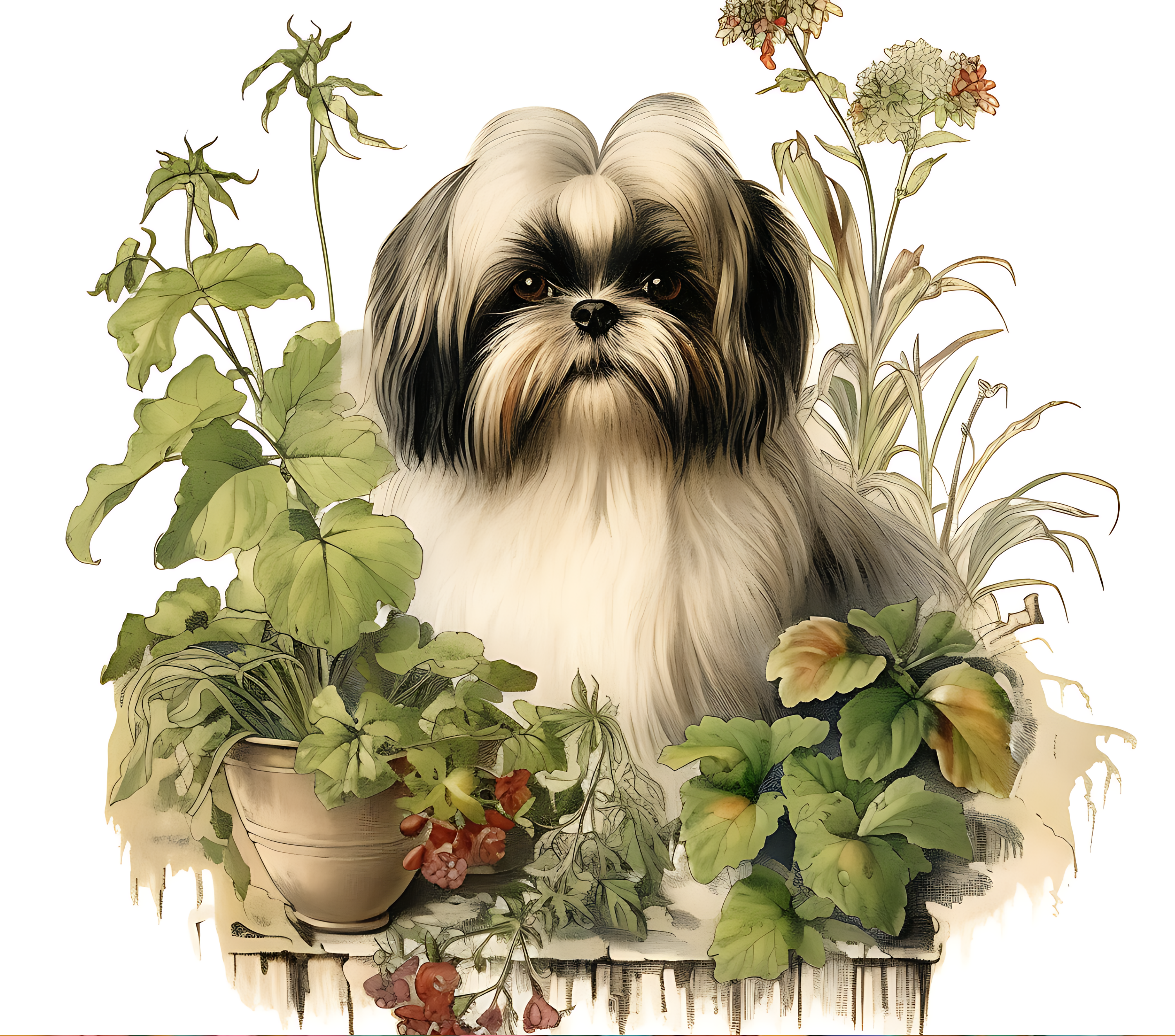 Shih Tzu Tumbler - Elegant