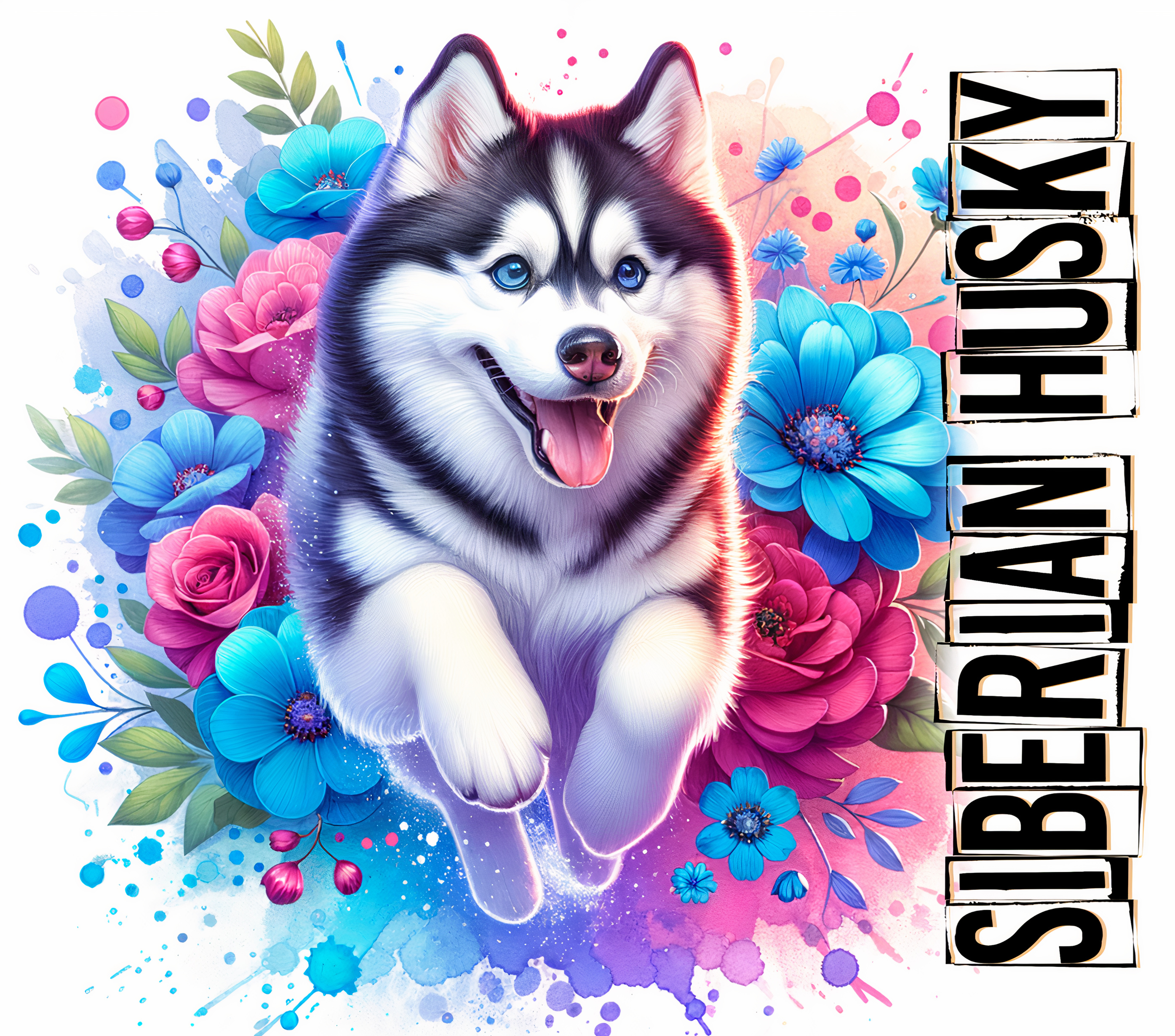 Siberian Husky Tumbler