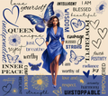 I AM Unstoppable Butterfly Queen Tumbler