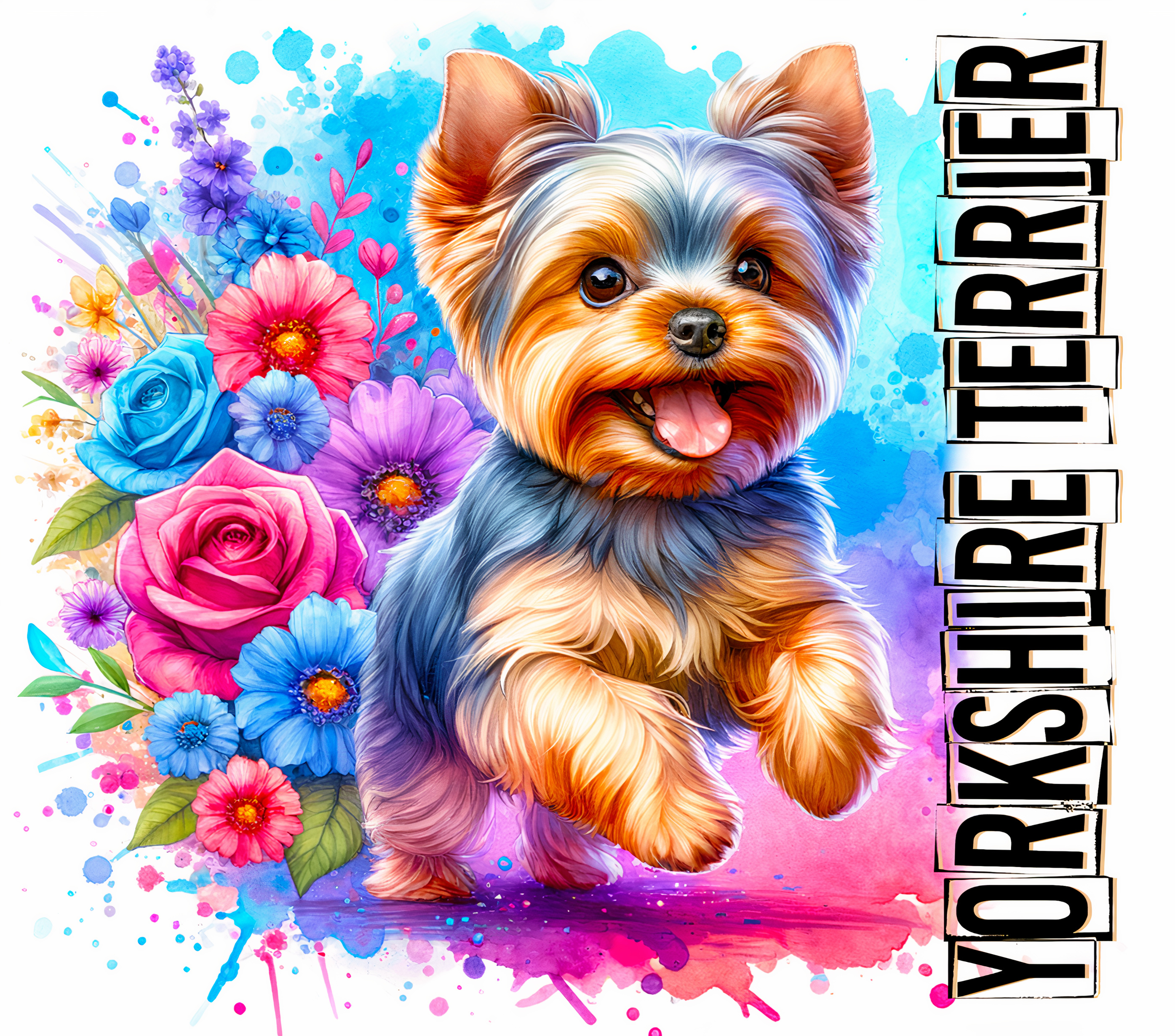Yorkshire Terrier Tumbler