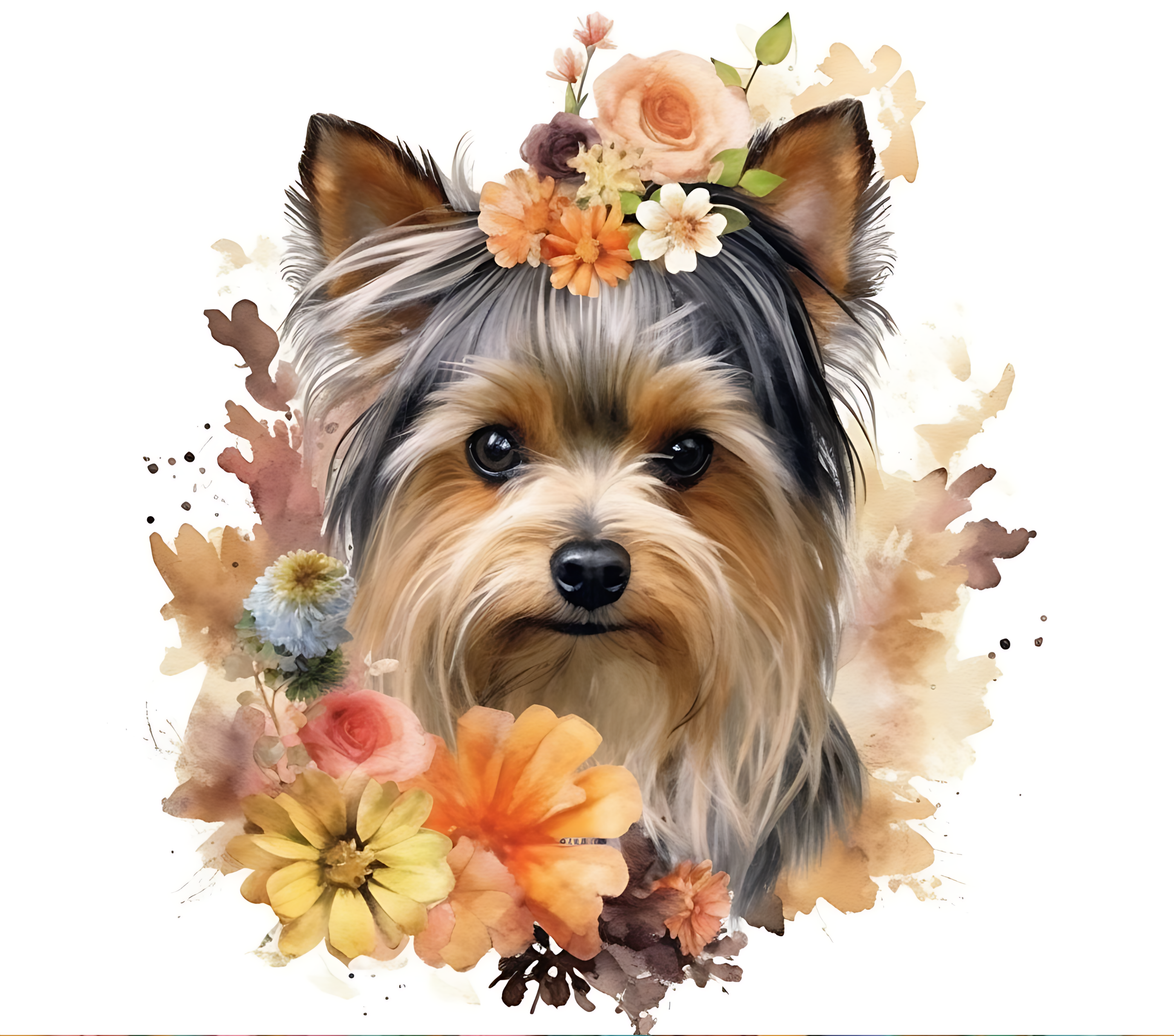 Yorkshire Terrier Tumbler - Elegant