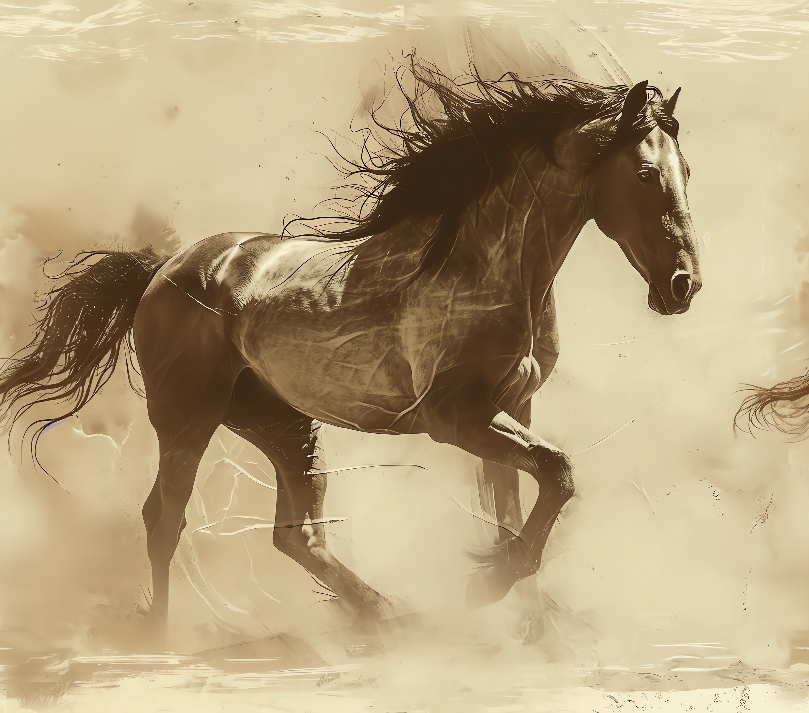 Running Horse Vintage