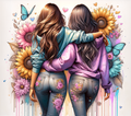 Best Friends Sunflower Tumbler - Soul Sisters