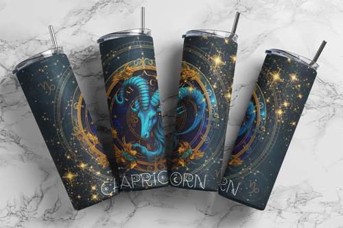 Capricorn Zodiac Tumbler