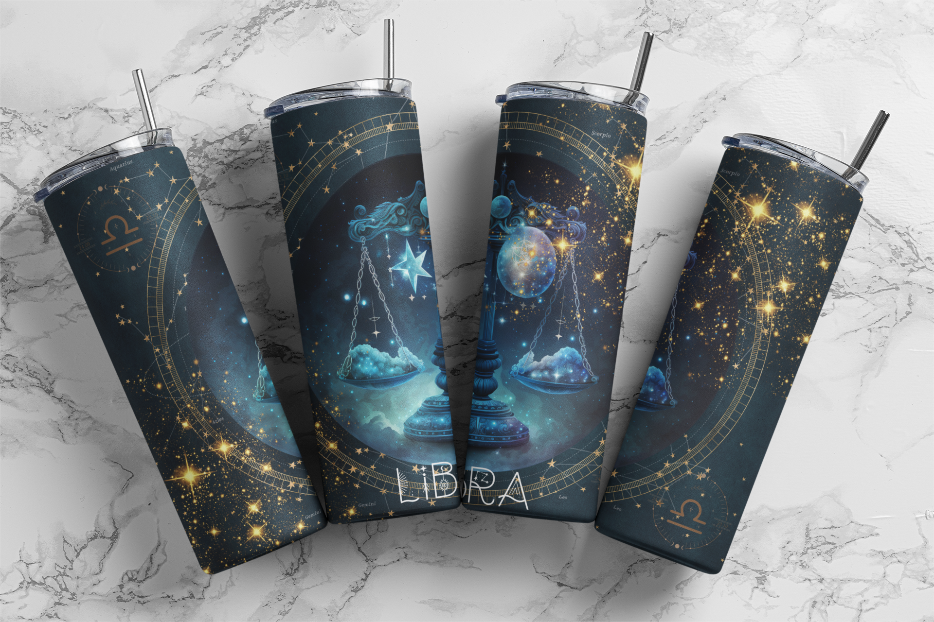 Libra Zodiac Tumbler