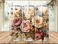 Mauve French Peony Garden Tumbler