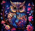 Midnight Owl Garden Tumbler